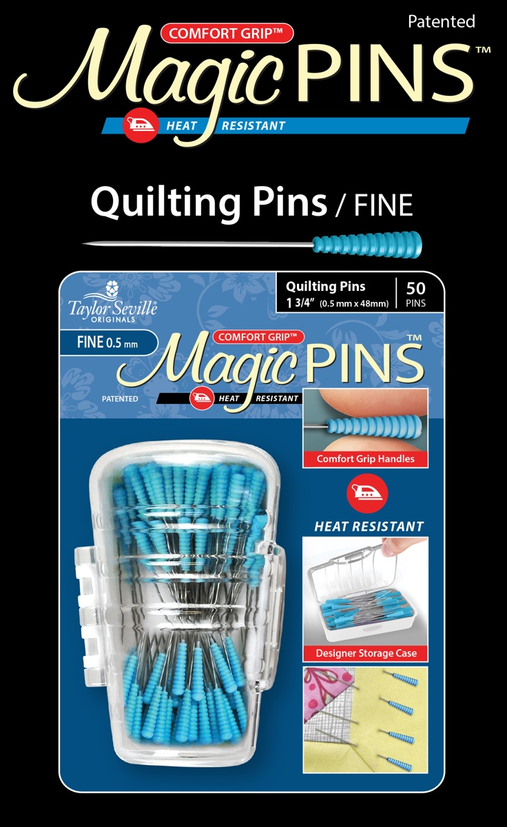 Taylor Seville Magic Pins Quilting fine 0.5 x 48 mm