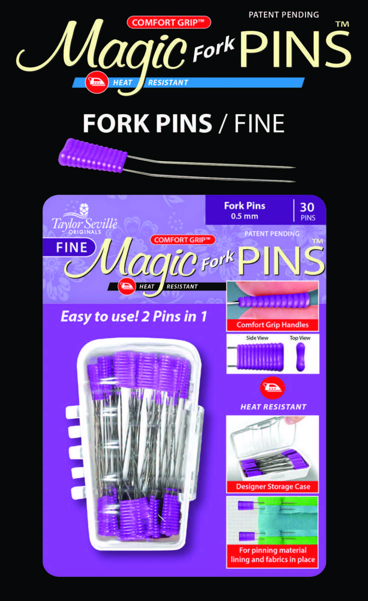 Taylor Seville Magic Pins Fork Fine 0.5 x 45 mm