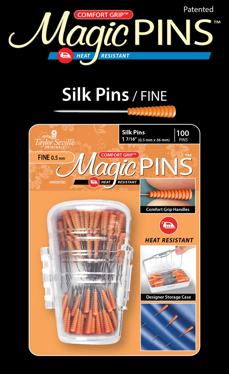 Taylor Seville Magic Pins Silk fine 0.5 x 36 mm